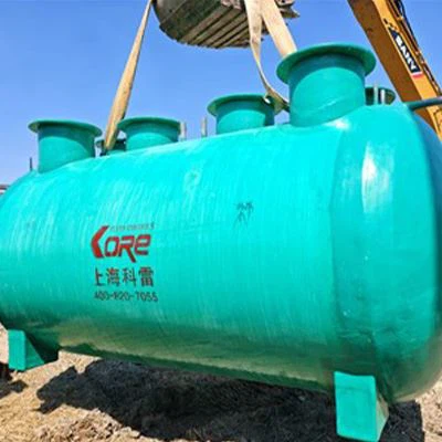 Tanque de purificación de aguas residuales no eléctricas